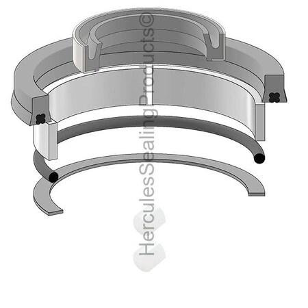 Allis Chalmers - After Market Parts Hydraulic Cylinder Repair Kit- 3-1/2 X 4-1/4 4907475